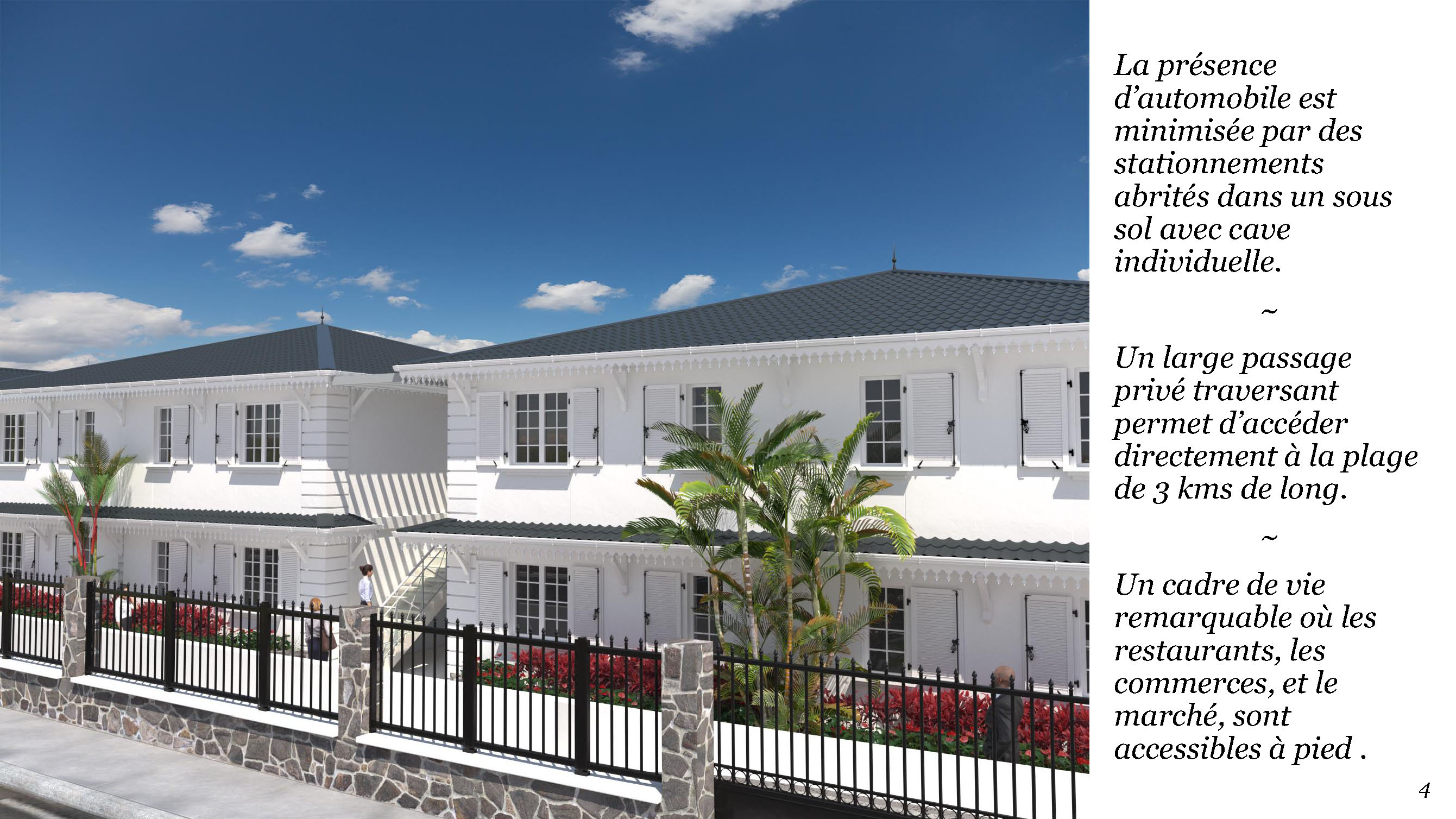 constructeur de maison en martinique : Vue depuis la route du Diamant entrée du bourg